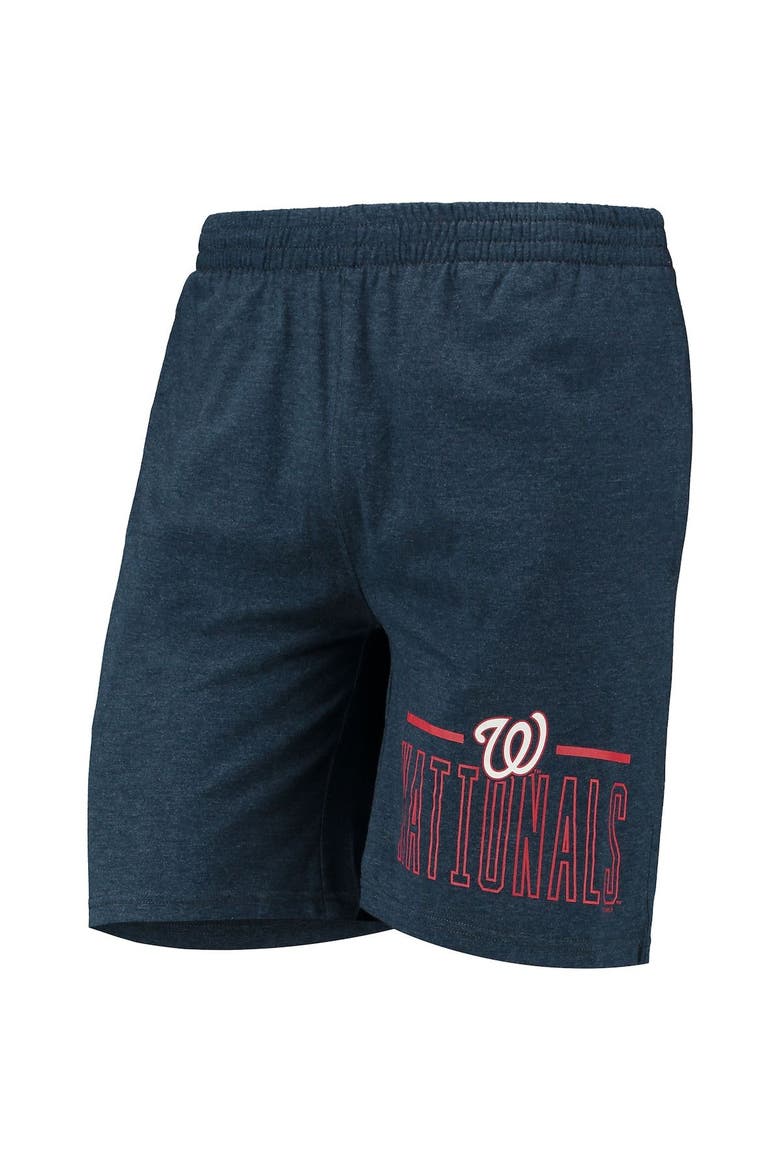 Men's Concepts Sport Navy/Red Washington Nationals Meter T-Shirt and Shorts Sleep Set, Alternate, color, Navy