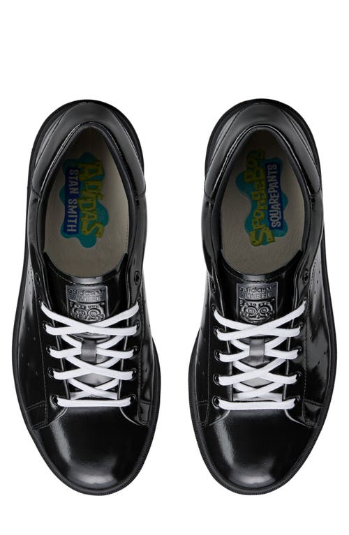 Adidas Originals X Spongebob Squarepants Stan Smith Freizeit Spongebob Shoes In Black