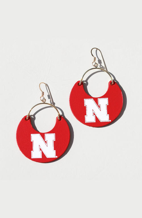 Nickel & Suede University Ninas Earrings