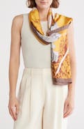 La Fiorentina Floral Print Scarf