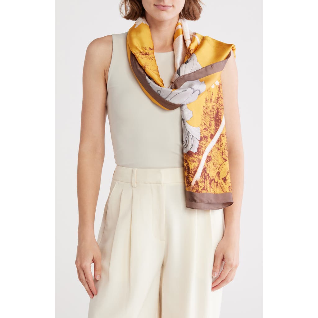 La Fiorentina Floral Print Scarf