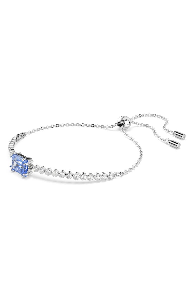 Swarovski Matrix Slider Bracelet, Alternate, color, Blue