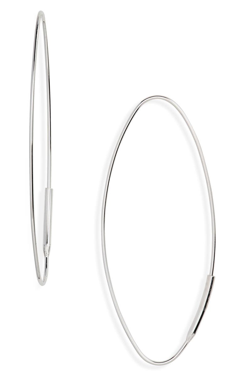 LANA Magic Small Oval Hoop Earrings, Main, color,