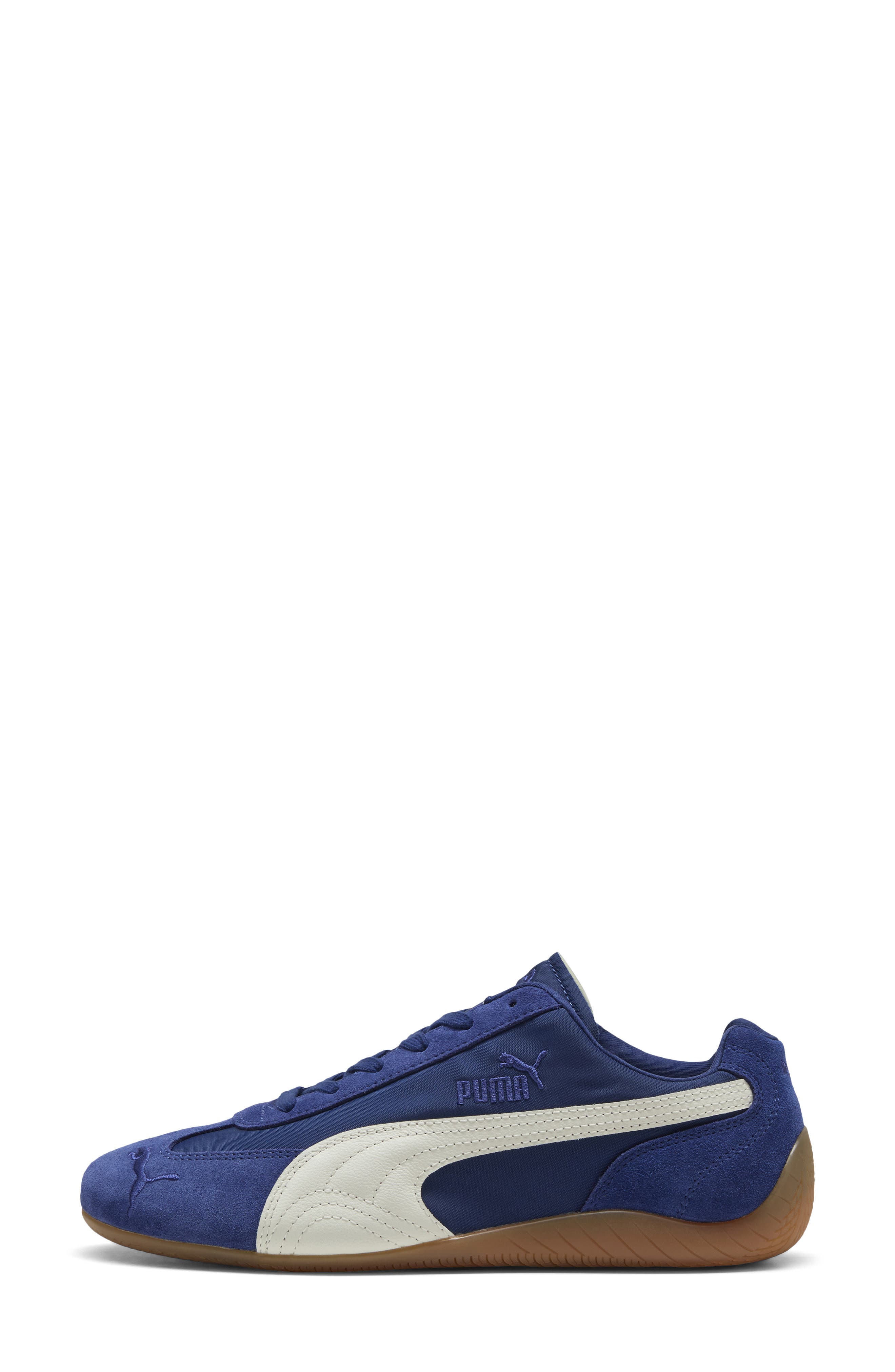 PUMA Speedcat Nylon Sneaker, Alternate, color, Blue Jewel/ Puma White