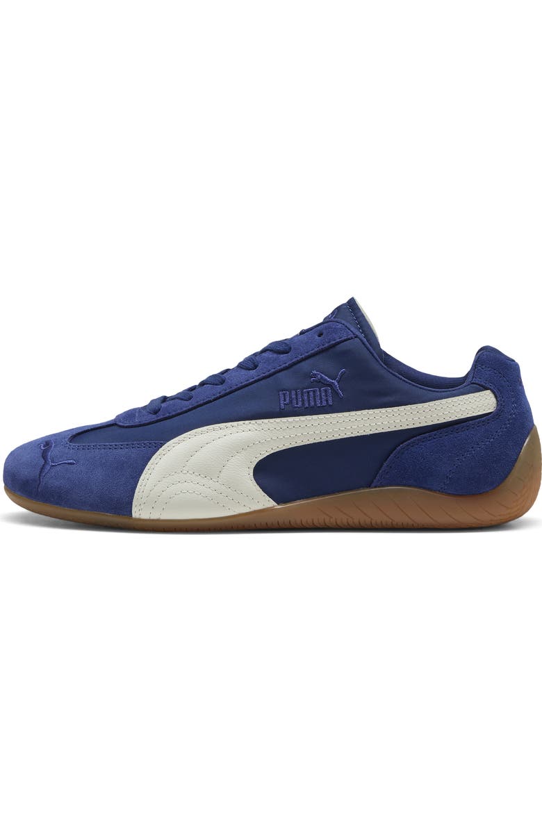 PUMA Speedcat Nylon Sneaker, Alternate, color, Blue Jewel/ Puma White