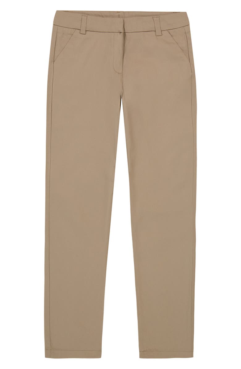 Nautica Kids' Stretch Twill Pants, Main, color, Su Khaki