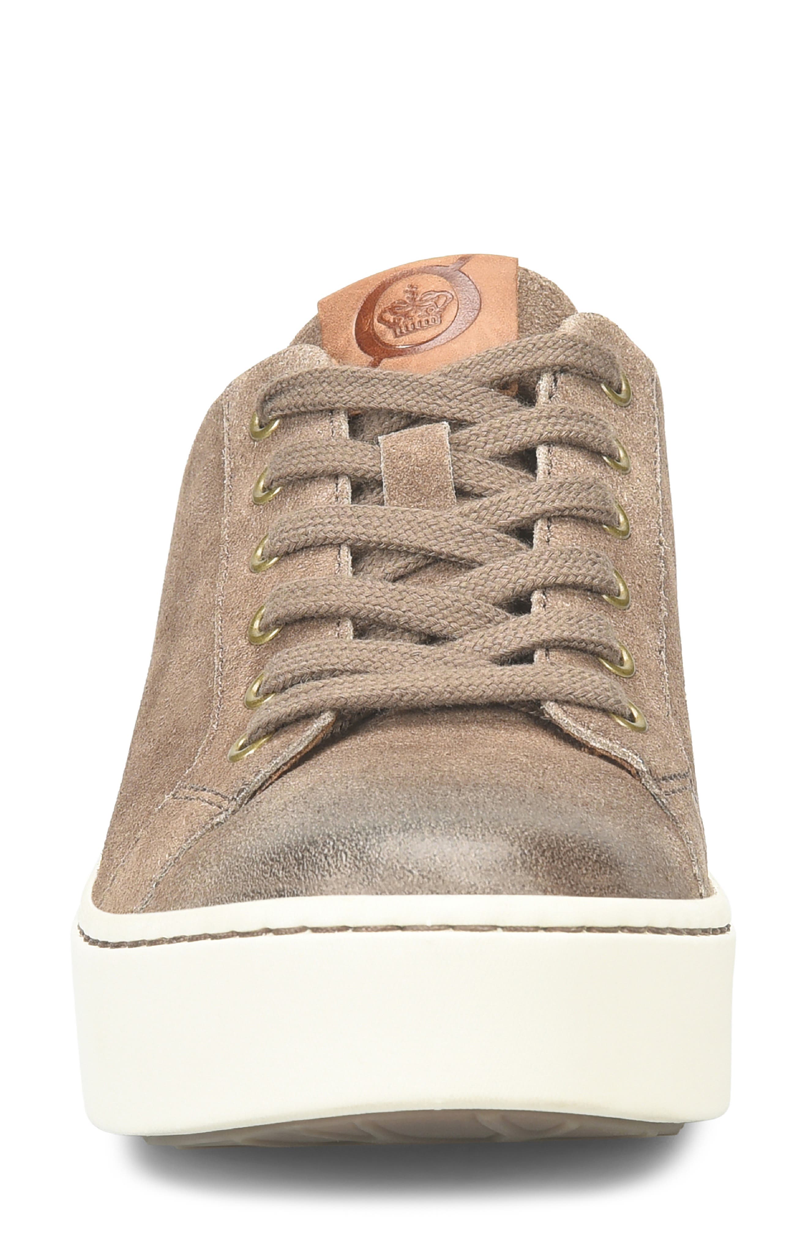 Mira Platform Sneaker, Alternate, color, TAUPE DISTRESSED LEATHER