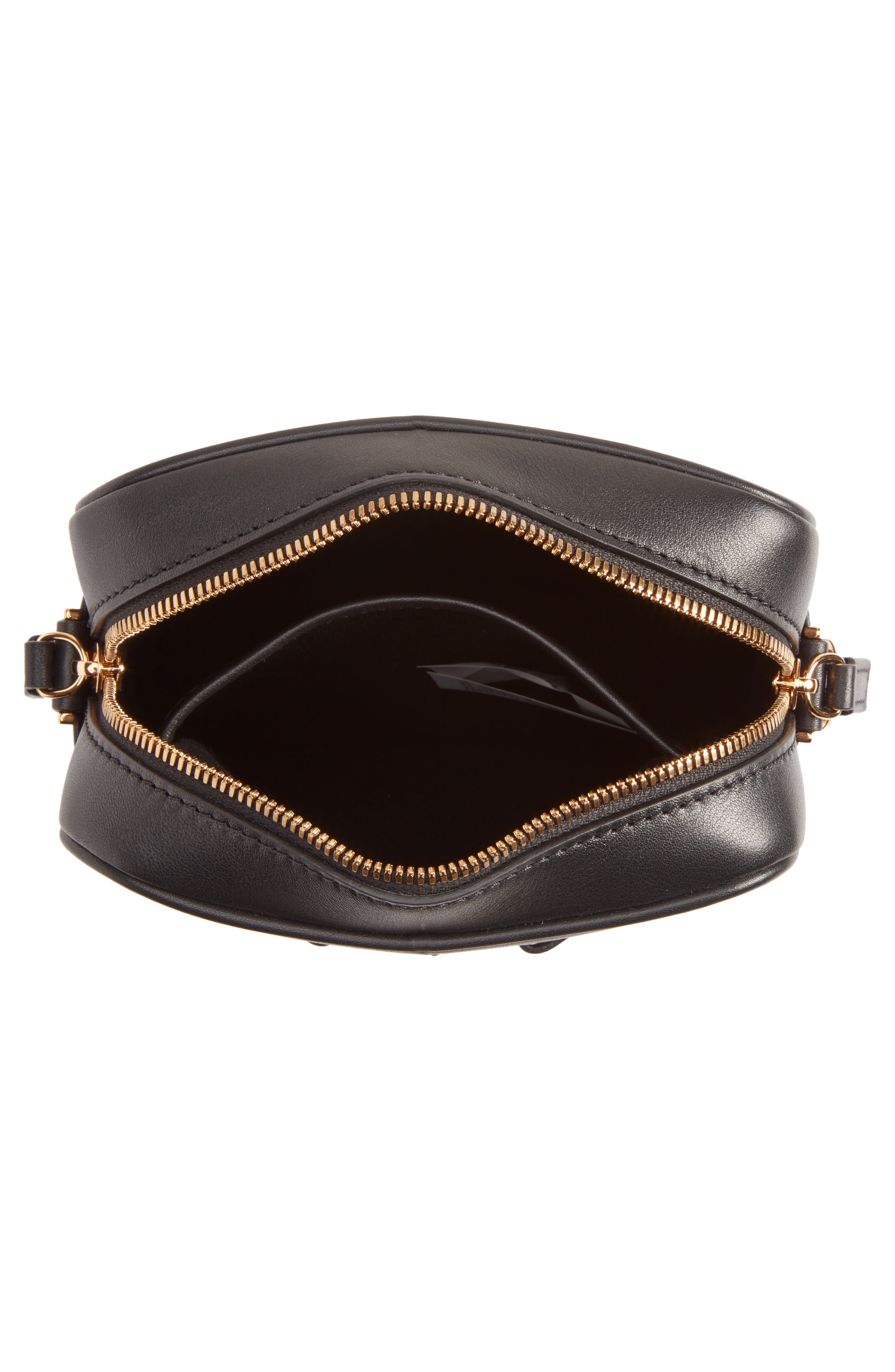 Versace Biggie Medusa Coin Phone Crossbody Bag, Alternate, color, 