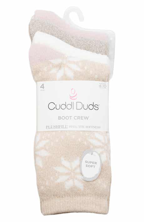 4-Pack Bootcut Crew Socks