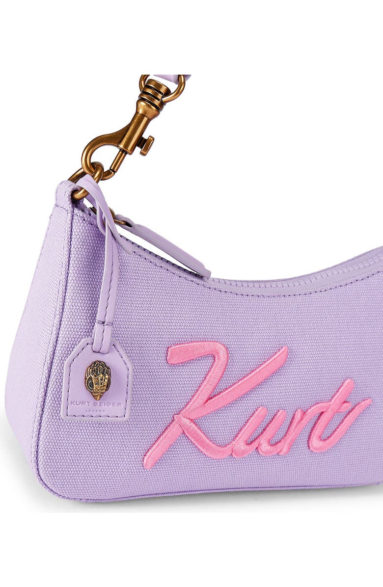 Kurt Geiger London Small Hobo Crossbody Bag, Alternate, color, Light/ Pastel Purple