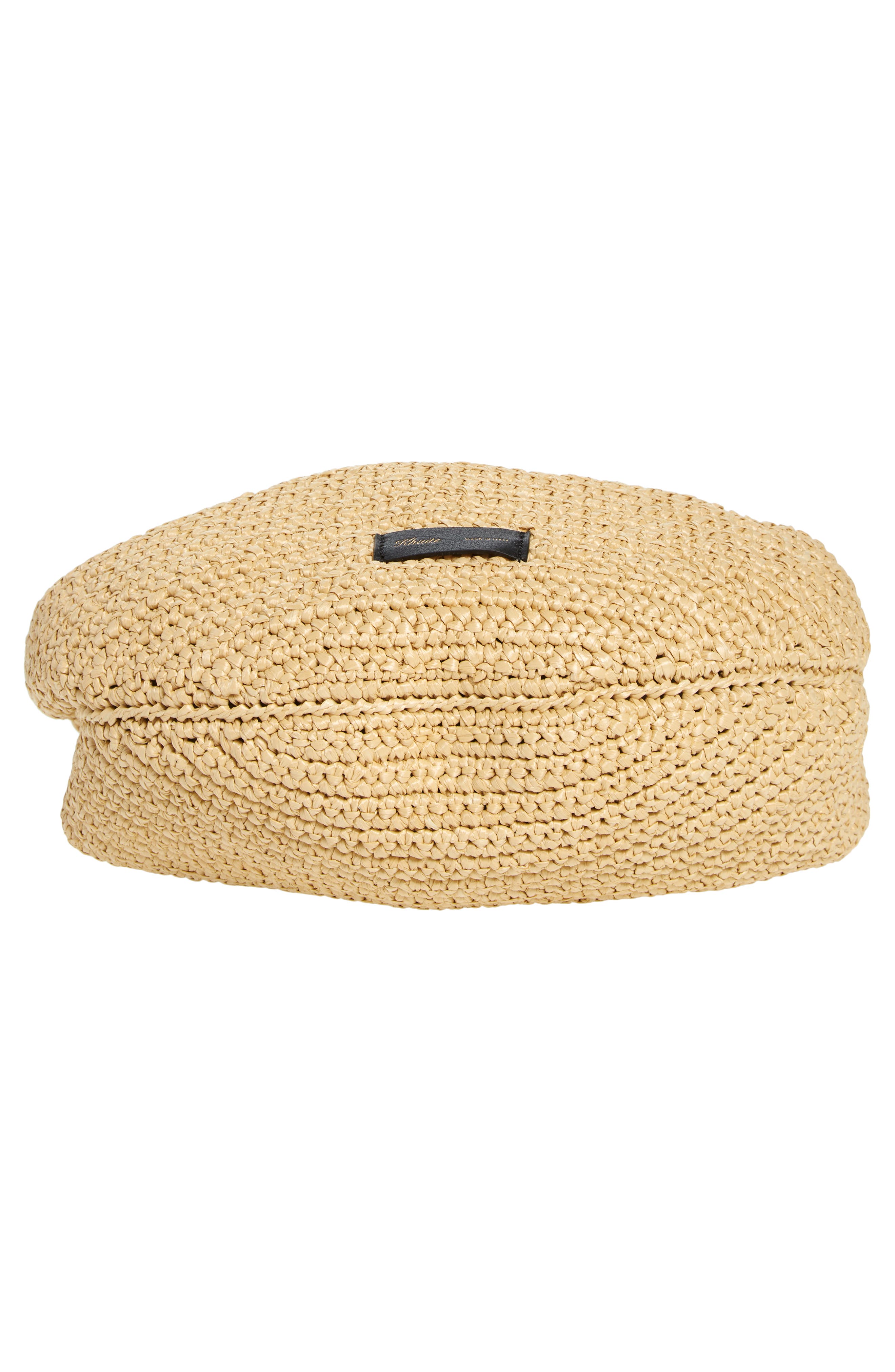 Khaite Medium Olivia Raffia Hobo Bag, Alternate, color, 