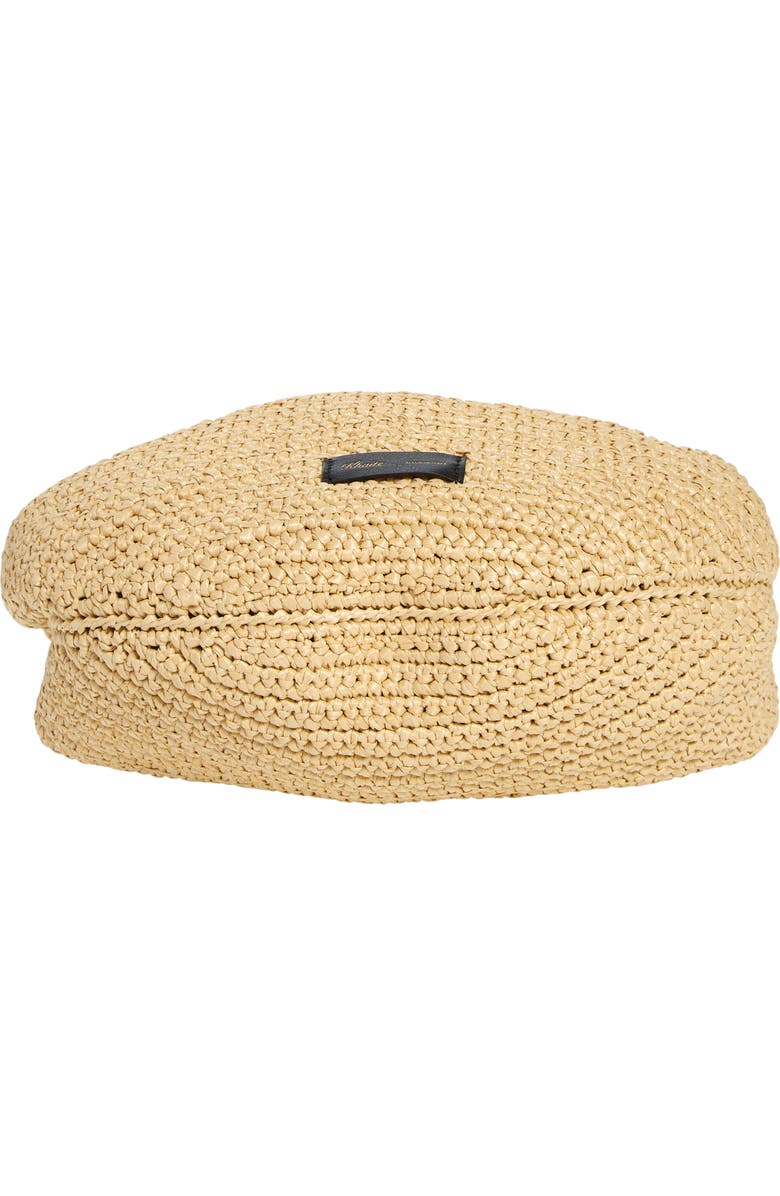 Khaite Medium Olivia Raffia Hobo Bag, Alternate, color,