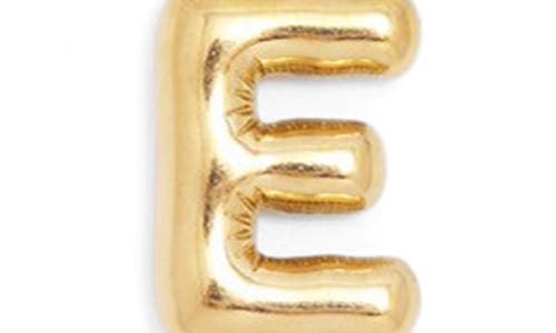 Petit Moments Bubble Initial Necklace In Gold - E