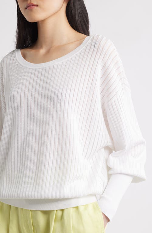 Hugo Boss Boss Fallonia Pointelle Crewneck Sweater