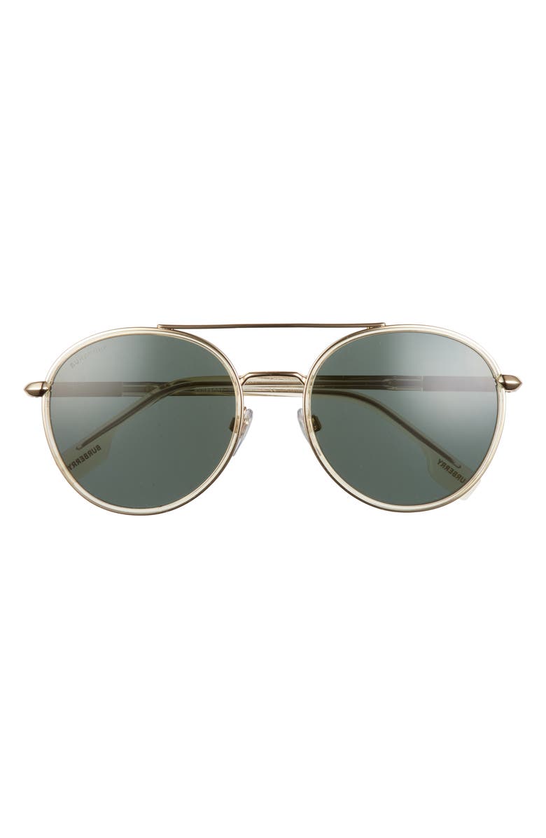 Burberry 55mm Round Sunglasses, Main, color,