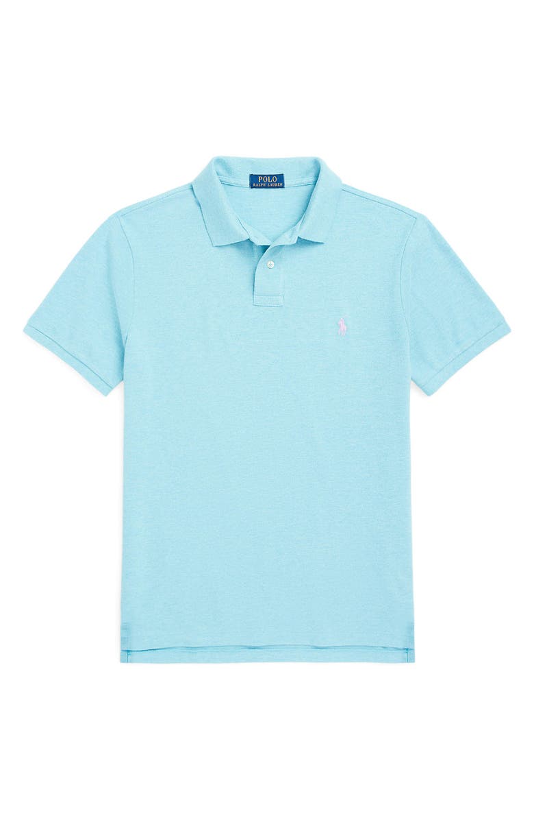 Polo Ralph Lauren Basic Solid Cotton Polo Shirt, Alternate, color, 
