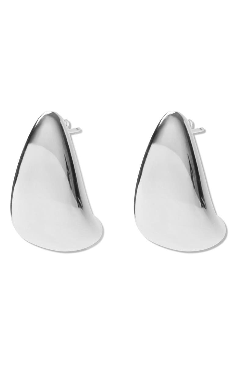 ARGENTO VIVO Sculptural Hoop Earrings, Main, color,