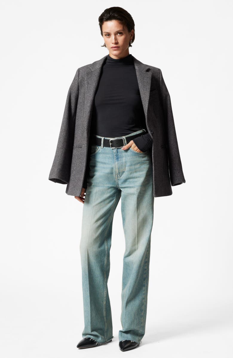 & Other Stories Slim Fit Turtleneck Top, Alternate, color, 