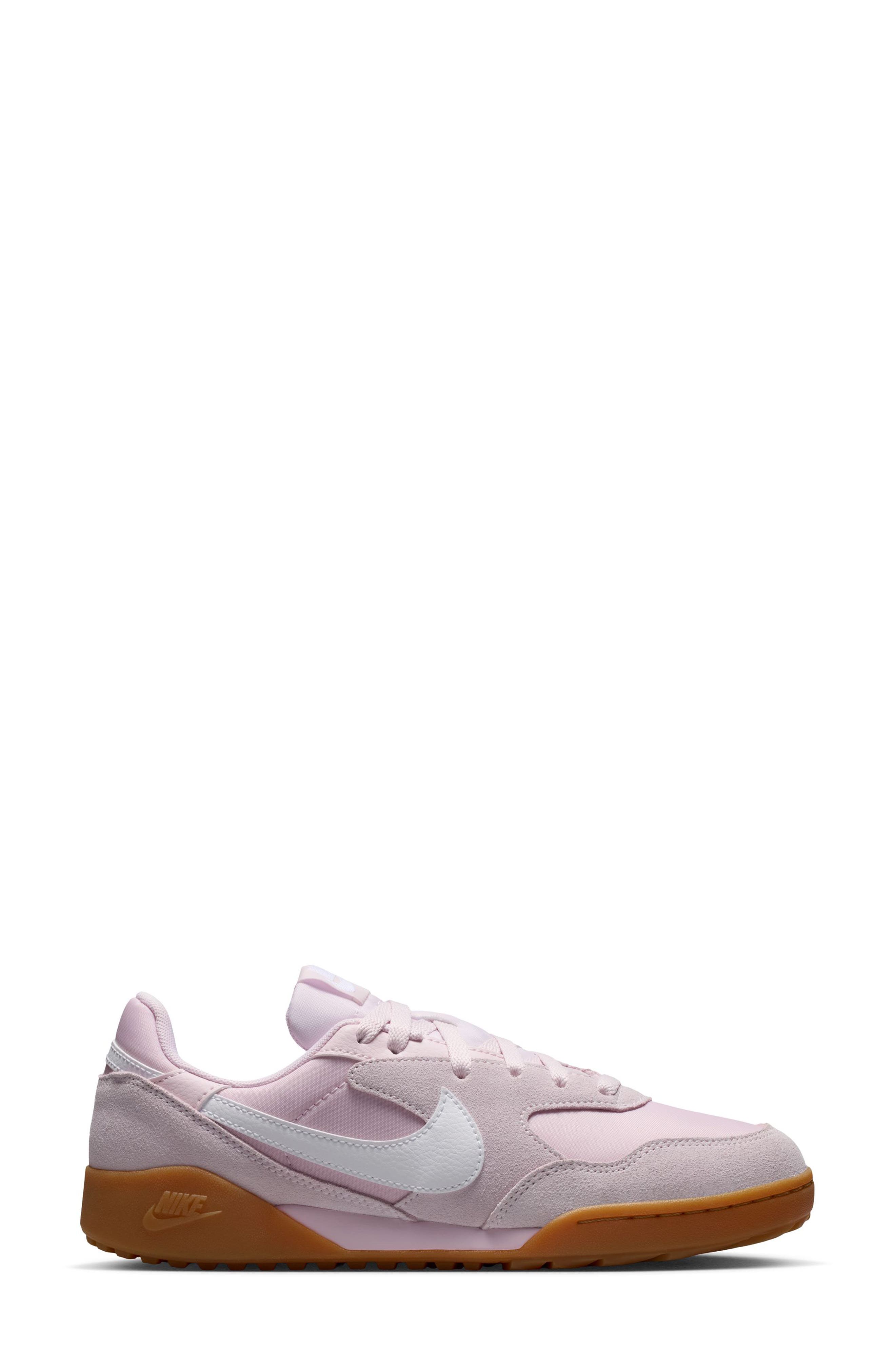 Terra Manta Suede Low Top Sneaker, Alternate, color, BLEACHED LILAC/ WHITE/ BROWN