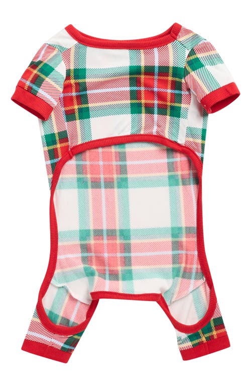 Jaclyn Matching Family Plaid Dog Pajamas In Multi