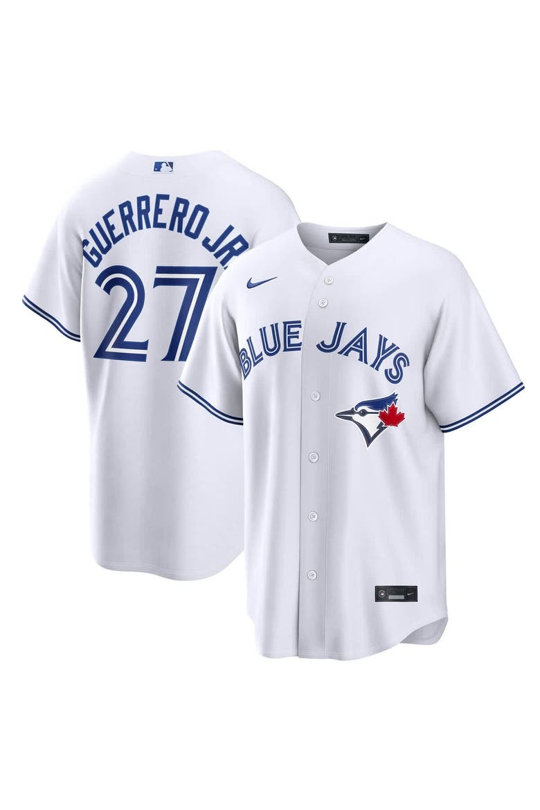 Men's Nike Vladimir Guerrero Jr. White Toronto Blue Jays Home Replica Jersey, Main, color, White