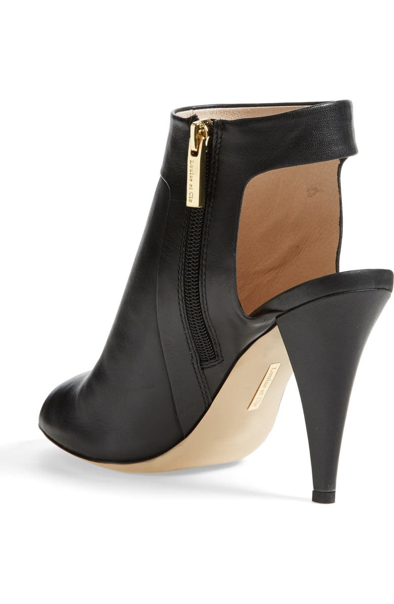 Louise et Cie 'Sabal' Open Toe Slingback Bootie, Alternate, color,