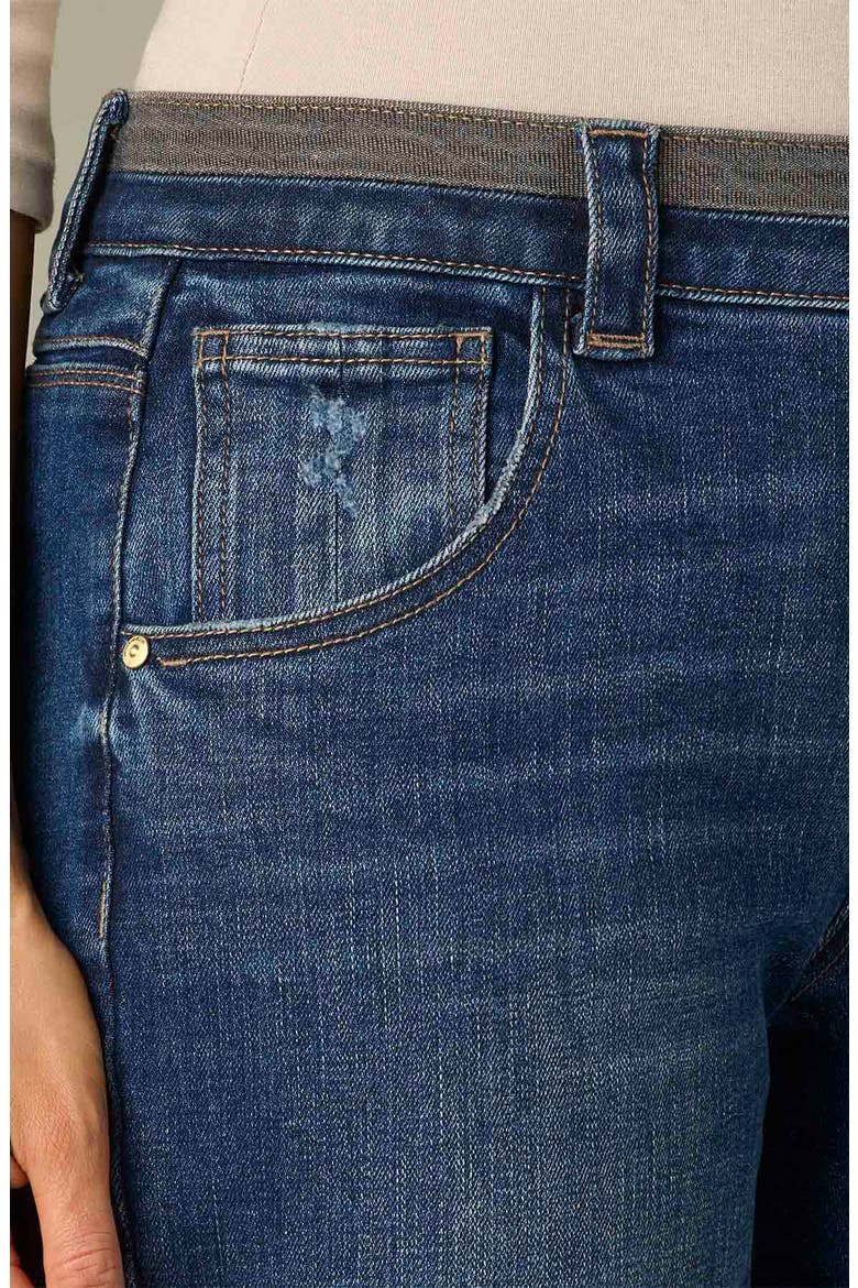 Straight Leg Jeans, Alternate, color, BLUE