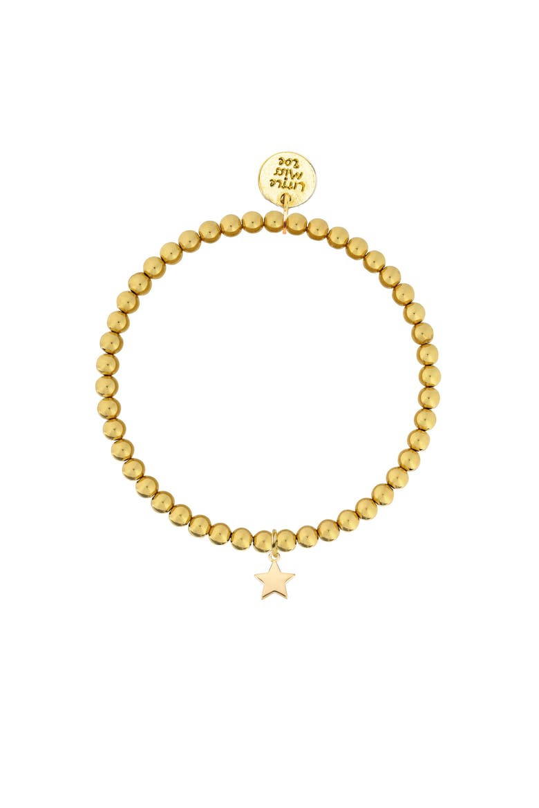 BESTIE Gemstone and Delicate Gold Bracelet Set, Alternate, color, Pink