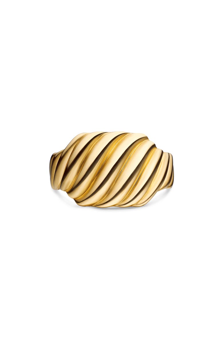 David Yurman Sculpted Cable Contour Ring, Main, color,