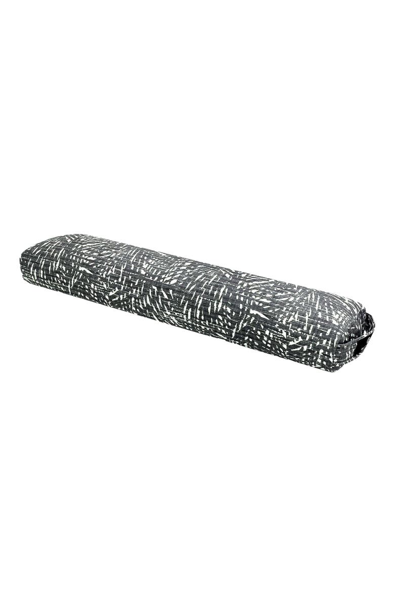 Hugger Mugger Pranayama Yoga Bolster, Main, color, Misty Palms