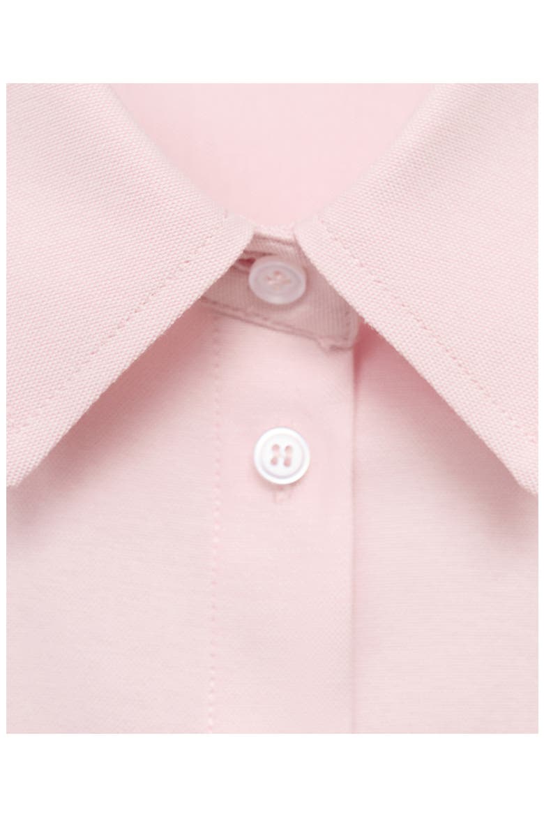Oversize Button-Up Shirt, Alternate, color, PASTEL PINK