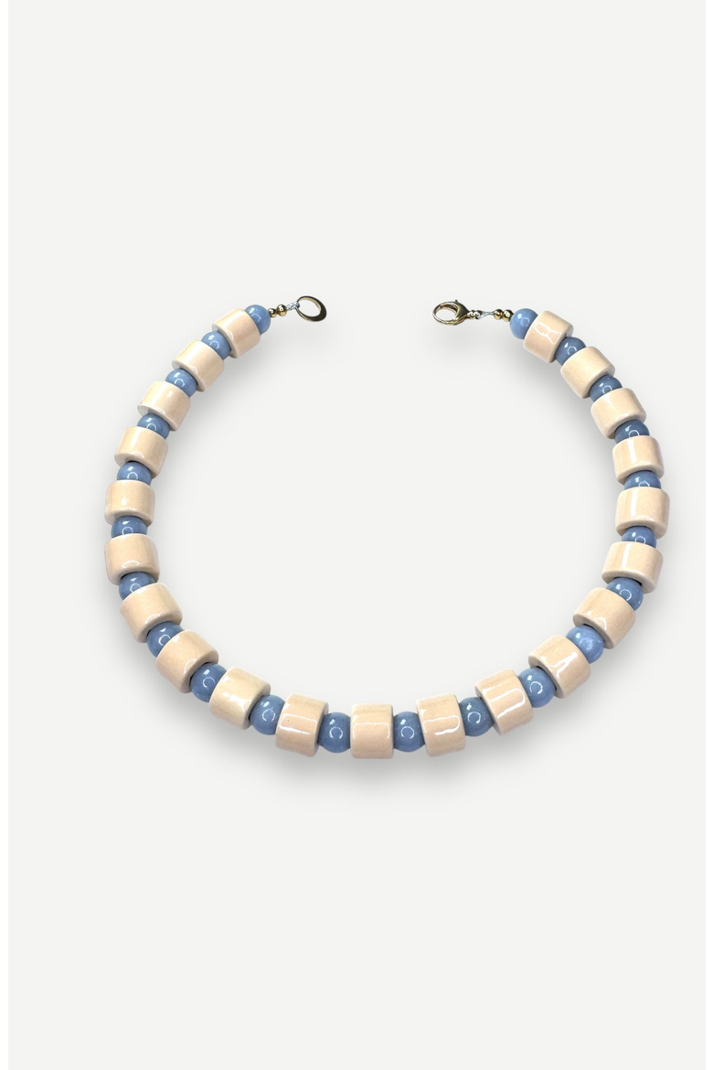 Bead Two Sundry Necklace, Alternate, color, Crepe & Blue Lace Agate