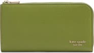 Kate Spade New York Devin Pebble Leather Zip Wallet