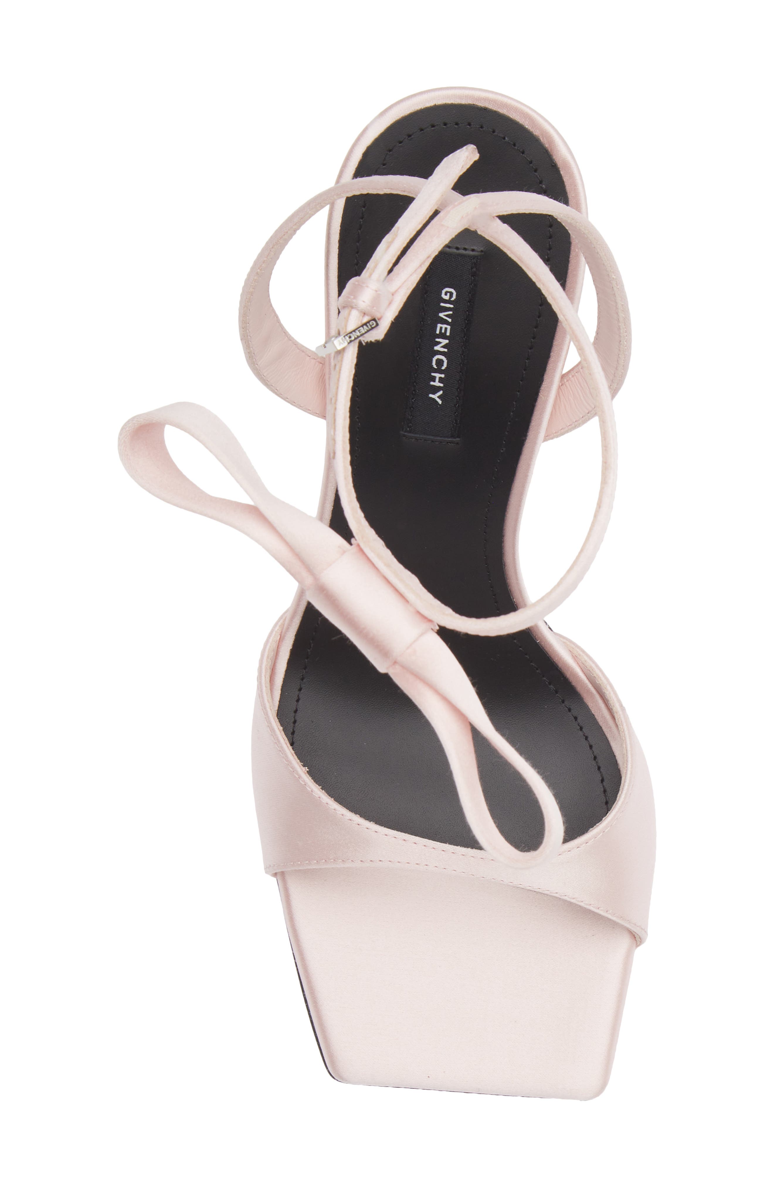 Naked Bow Sandal, Alternate, color, LIGHT PINK