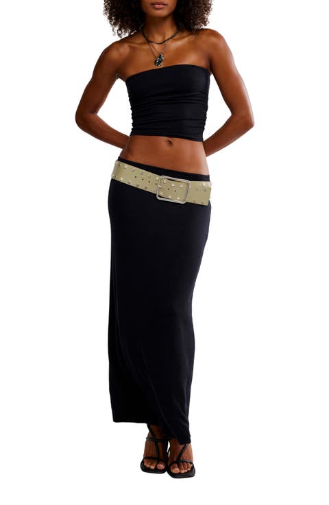 Good Feels Tube Top 
Maxi Skirt Set
