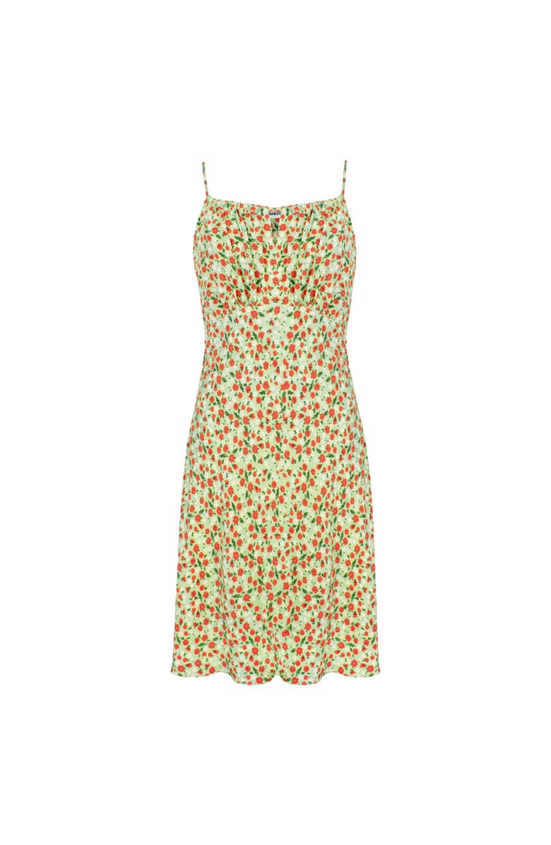 Ro&Zo Ditsy Mini Dress, Alternate, color,