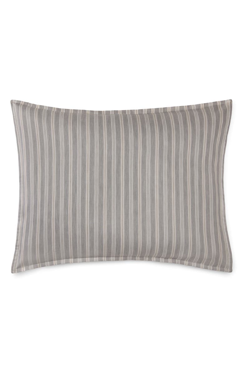 SFERRA Leranto Pillow Sham, Main, color, Titanium
