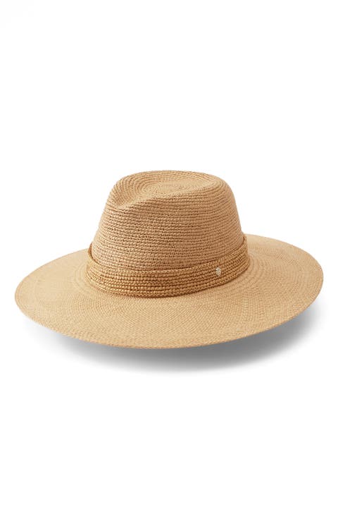Chantania Raffia Fedora Hat