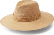 Helen Kaminski Chantania Raffia Fedora Hat