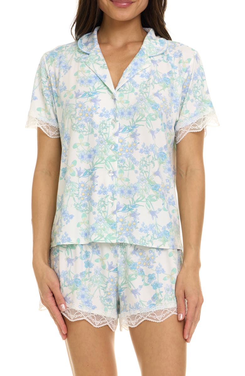 Flora Nikrooz Luna Short Pajamas, Main, color, 