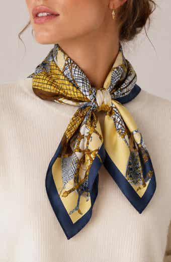 Motif Satin Bandana