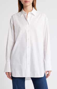 FRAME The Oversize Cotton Button-Up Shirt