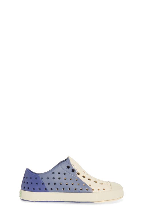 Native Shoes Kids' Jefferson Slip-on Sneaker In Ink Blue Marble