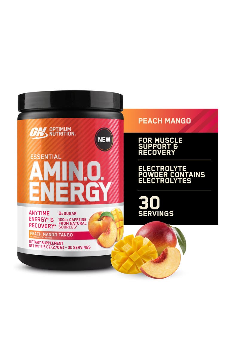 Amino Energy Pre-Workout Powder with Green Tea, BCAA and Amino Acids, Main, color, None