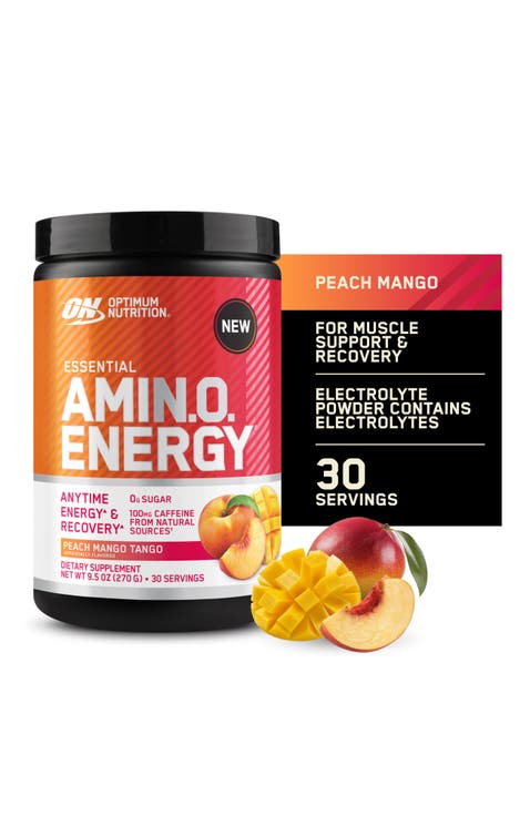 Amino Energy Pre-Workout Powder with Green Tea, BCAA and Amino Acids
