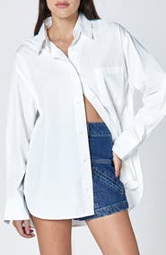Unpublished Kota Cotton Button-Up Shirt