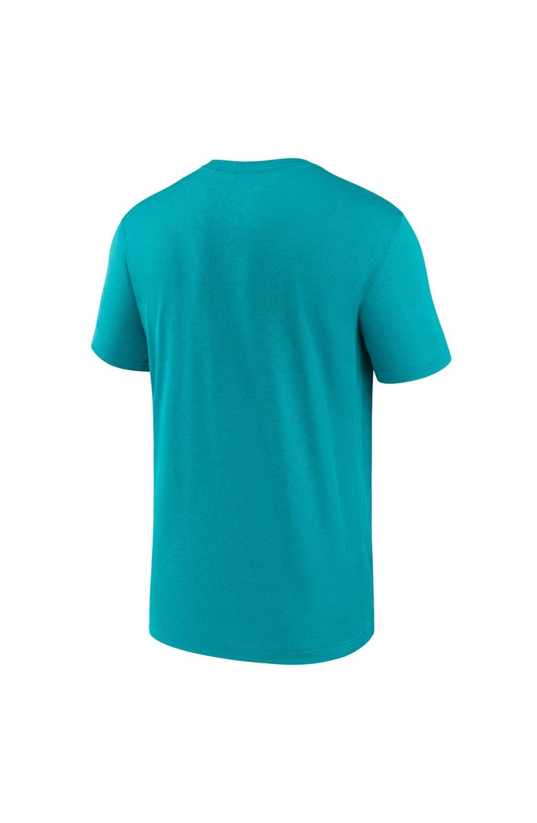Nike Men's Nike Aqua Miami Dolphins Primetime Legend Wordmark Performance T-Shirt, Alternate, color, Aqua