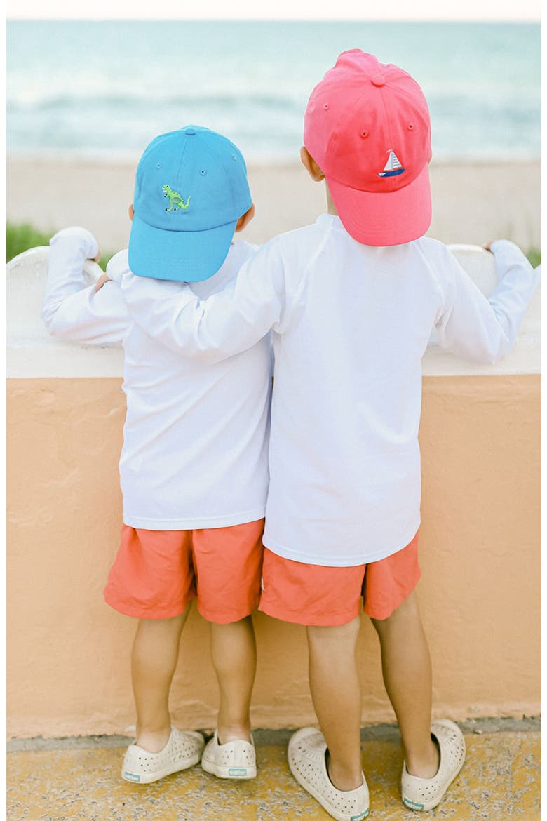 Sailboat Baseball Hat, Alternate, color, Red