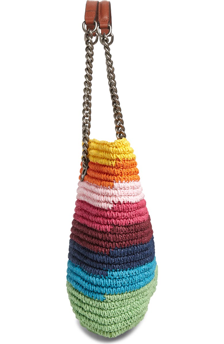 Kurt Geiger London Chelsea Raffia Tote, Alternate, color,