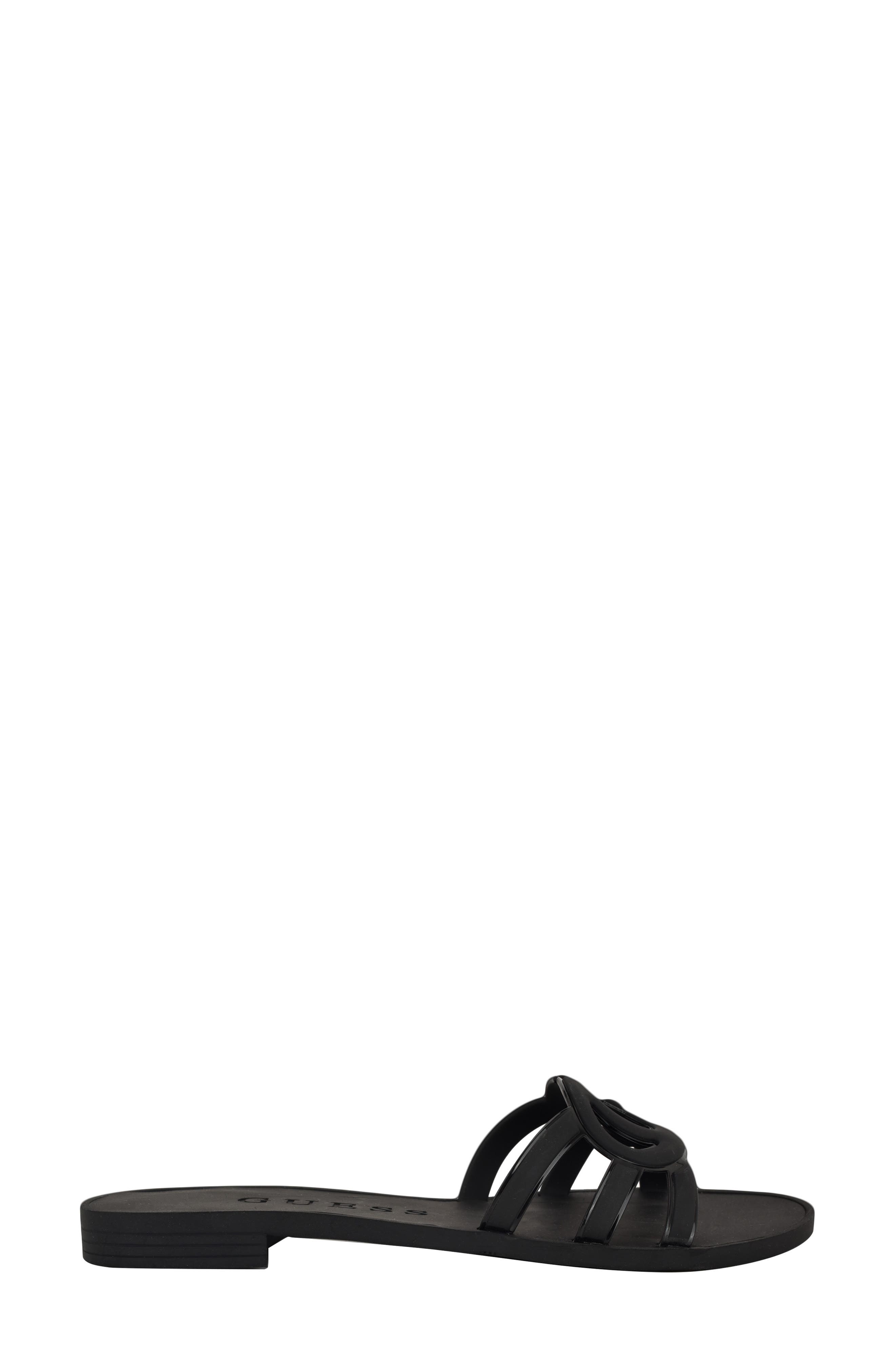 GUESS Elyho Jelly Slide Sandal, Alternate, color, 